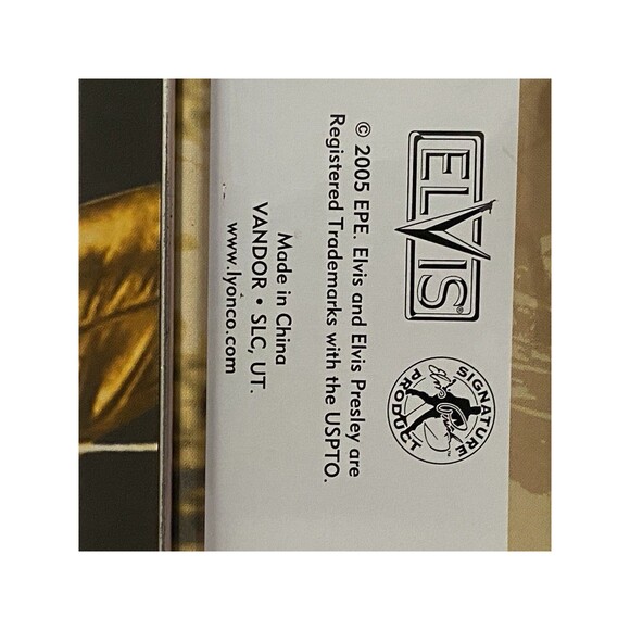 2005 Elvis Presley '68 Special Large Tin Tote Lunch Box 47170 Mint King of Rock - Picture 15 of 15